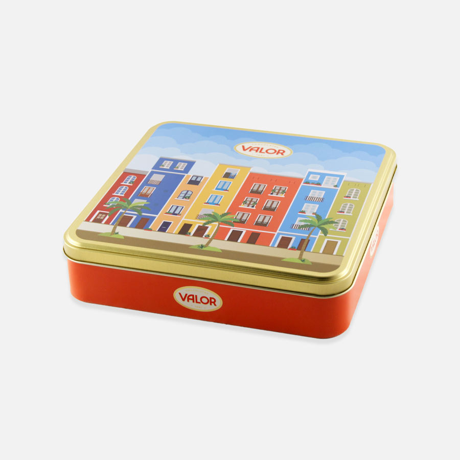 caja valor - Boîte metállique personnalisé pour chocolats
